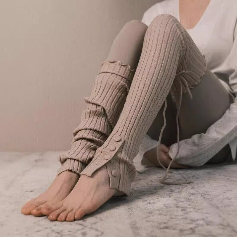 Ribbed Knit Leg Warmers - DippedShop Wholesale - #1363