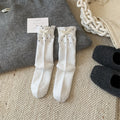 Polka Dot Bowknot Slouchy Socks - DippedShop Wholesale - #1955