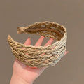 Woven Wide Headband - DippedShop Wholesale - #6371