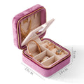 trendy Solid Color Square Jewelry Case 8CW6BOB353L
