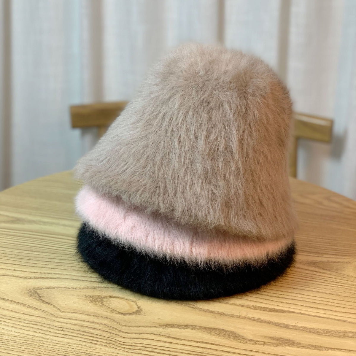 Plush Fluffy Bucket Hat - DippedShop Wholesale - #6595