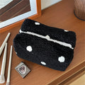 Fuzzy Plush Cosmetic Bag - DippedShop Wholesale - #1907