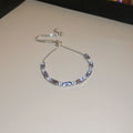 Chic Gold Plated Colorful Zircon Adjustable Bracelet 6W6JBR718