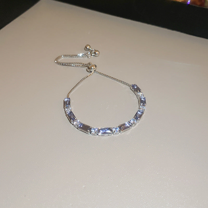 Chic Gold Plated Colorful Zircon Adjustable Bracelet 6W6JBR718