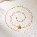 Sexy Flower Bead Double Layered Waist Chain 8ZA6JBC101T