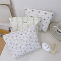 Floral Quilted Makeup Bag - DippedShop Wholesale - #7187