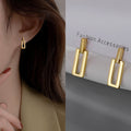 Minimalist Gold Plated Geometric Stud Earrings 6W6JER703