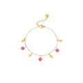 Gold Plated Daisy Chain Bracelet - DippedShop Wholesale - #6755