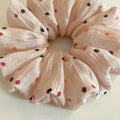 Pink Polka Dot Scrunchie - DippedShop Wholesale - #9891