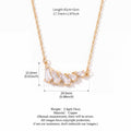 Elegant Gold Plated Heart Rhinestones Pendant Necklace 6W6JNC643