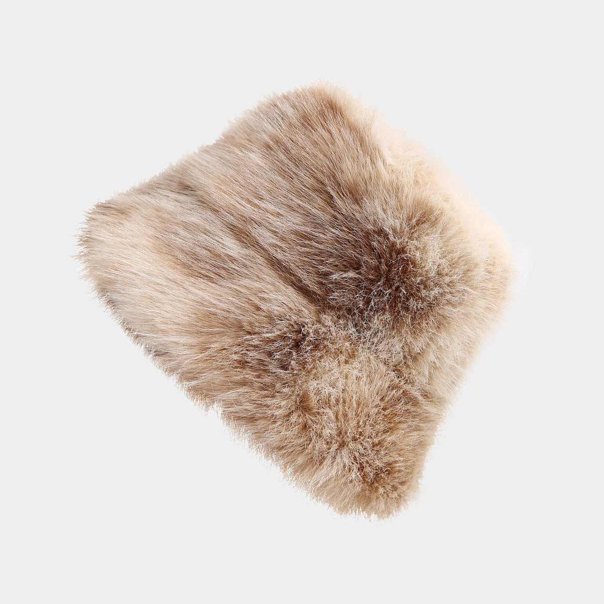 Vintage Fluffy Plush Thick Warm Bucket Hat 6W6HAT535