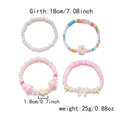 Beach Layered Seed Bead Bracel - DippedShop Wholesale - #3411