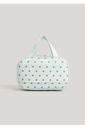Cute Polka Dots PU Multi-Layer Makeup Bag MK2BW6S10BOB88