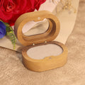 Oval Walnut Ring Box - DippedShop Wholesale - #9315
