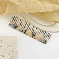 Vintage Square Acetate Portable Hair Combs MK2PPM6CT5CB39