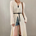 Casual Braided Woven Skinny Leather Belt 6W6JBT162