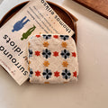 Vintage Floral Tree Embroidery Mini Jewelry Case 6W13HSJ117