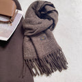 Striped Tassel Shawl Scarf - DippedShop Wholesale - #5427