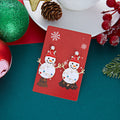 Colorful Rhinestone Santa Claus Dangle Earrings 6W6JER681