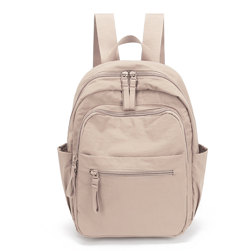 Casual Solid Color Waterproof Backpack 6S10BBG1446