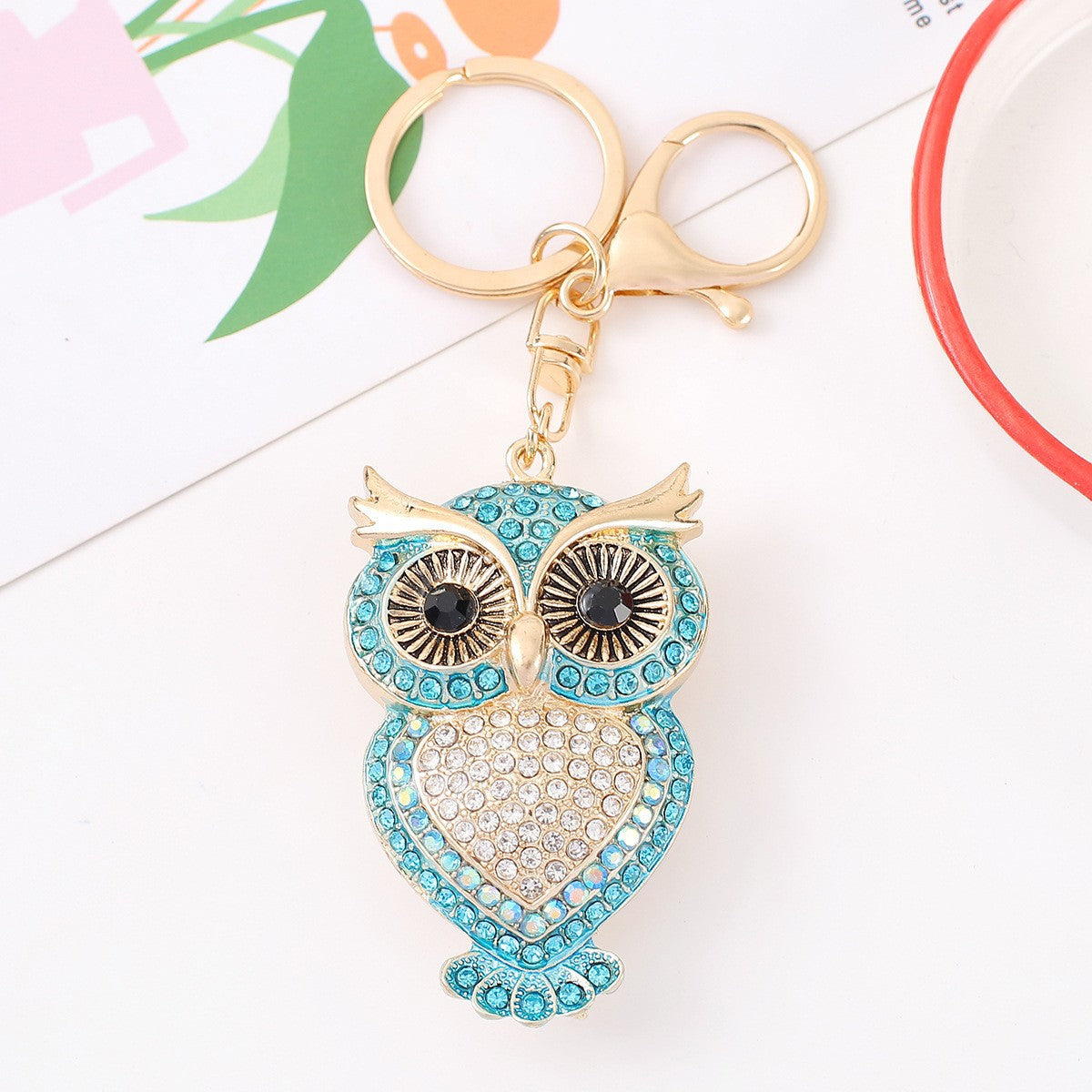 Owl Pendant Bag Charm - DippedShop Wholesale - #5491