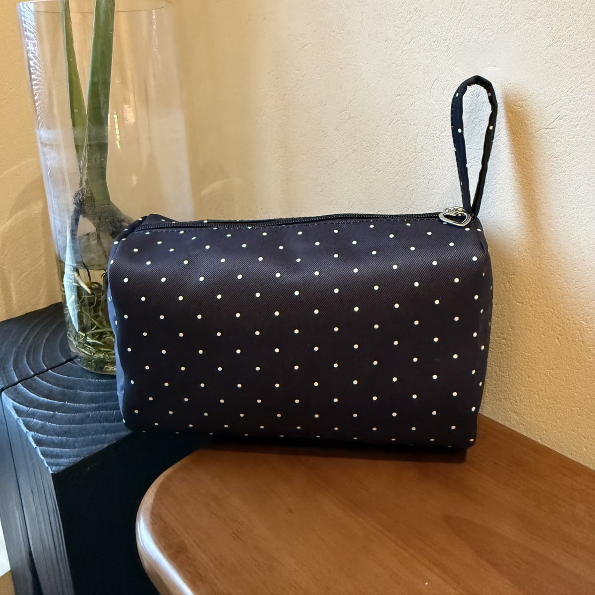 Polka Dots Makeup Bag - DippedShop Wholesale - #5507