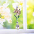 Crystal Daisy Window Suncatcher - DippedShop Wholesale - #6291