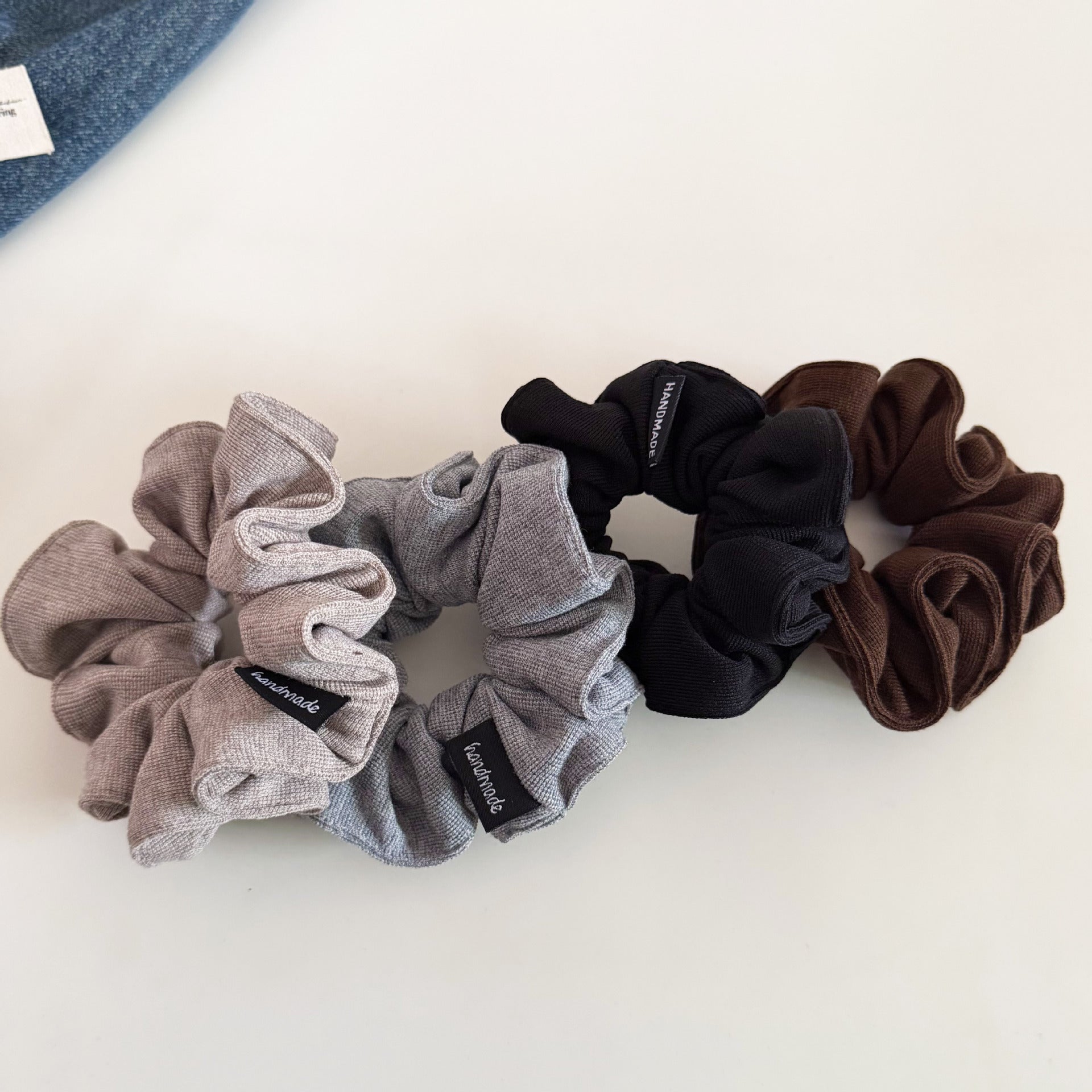 Knit Stretchy Hair Scrunchie - DippedShop Wholesale - #0643