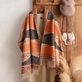 Boho Ethnic Shawl Scarf - DippedShop Wholesale - #6643