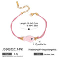 Cute Fish Pendant Rope Bradided Bracelet 6W6JBR354