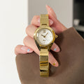 Minimalist Gold Analog Quartz Wrist Watch MK2SSAS6W6JWA14