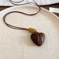 Geometric Resin Pendant Necklace - DippedShop Wholesale - #1251