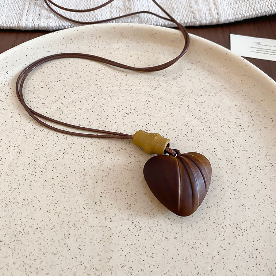 Geometric Resin Pendant Necklace - DippedShop Wholesale - #1251