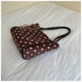 Trendy Polka Dot Large Capacity Tote Bag 6W10BBG1859