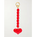 Retro Agate Heart Charm - DippedShop Wholesale - #8947