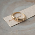 Heart Zircon Open Ring - DippedShop Wholesale - #8867