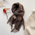 Reversible Fringe Scarf - DippedShop Wholesale - #0643