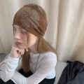Minimalist Solid Color Bowknot Rhinestones Headband MK2BW6W6HBD81