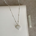 Woven Heart Pendant Necklace - DippedShop Wholesale - #4675