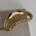 Hollow Out Geometric Mteal Large Hair Claw MK2MBEP6W6HCP361