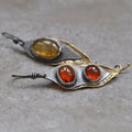 Geometric Cubic Zirconia Earrings - DippedShop Wholesale - #3139