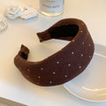 Slouchy Polka Dot Headband - DippedShop Wholesale - #2099