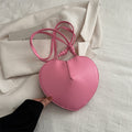 Heart-Shaped Crossbody Bag - DippedShop Wholesale - #5715