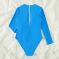 Solid Long Sleeve Swimwear - DippedShop Wholesale - #1171