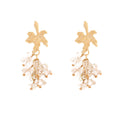 Boho Tassel Stone Earrings - DippedShop Wholesale - #1699