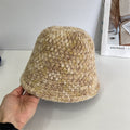 Chunky Knit Bucket Hat - DippedShop Wholesale - #0851