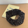 Floral Print Wide Headband - DippedShop Wholesale - #0195