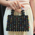 Vintage Pearl Beaded Tote - DippedShop Wholesale - #1443