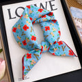 Sweet Floral Print Soft Silk Scarf 6W6NSI202