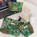 Casual Floral Embroidery Large Capacity Makeup Bag MK2BW6W10BOB403